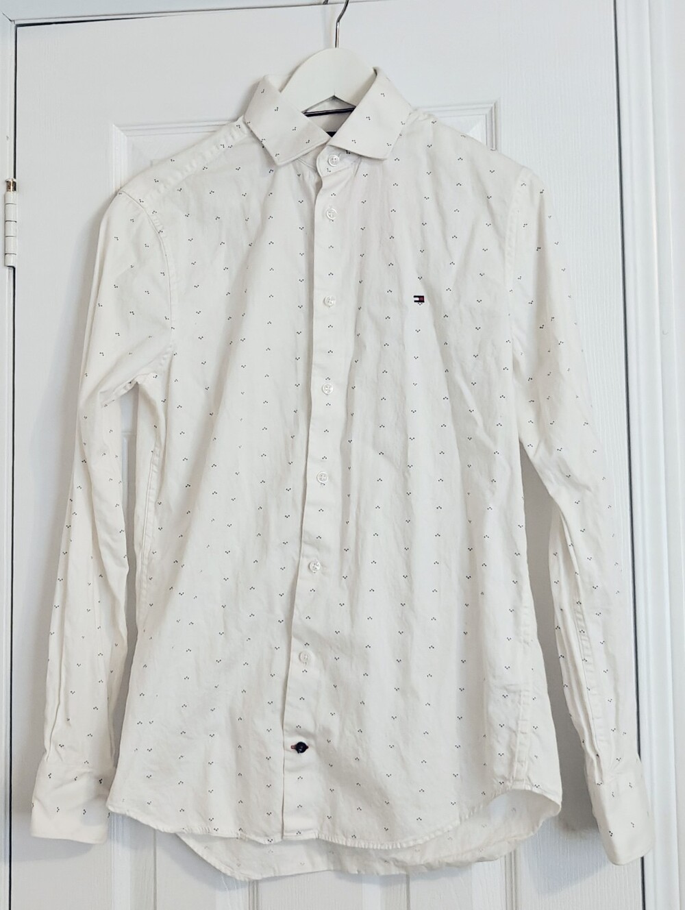 Tommy Hilfiger Dotted Button Down Shirt